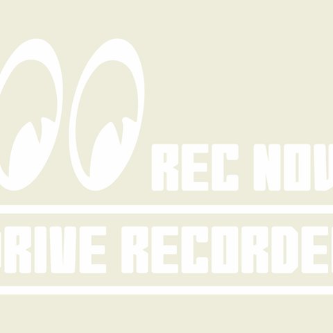 カッティングステッカー " REC NOW "