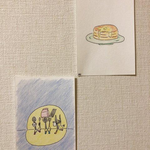 『できあがり』&『作ろう』2枚組イラスト