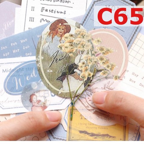 C65♡海外♡PAST MEMORY♡コラージュ素材