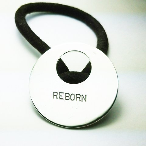 Reborn ヘアゴム (シルバー）