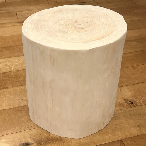 Hinoki Wood Stool No.576