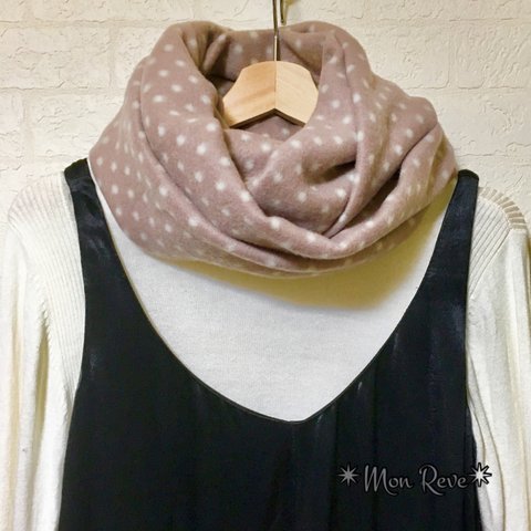 再販♡dusty Pink* 秋冬あったかスヌード