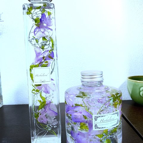 紫陽花ハーバリウム💜