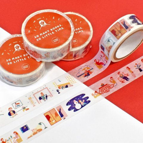 マスキングテープ/Masking tape 【SO MANY BOOKS, SO LITTLE TIME.】