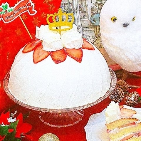 あまおう苺のクリスマスケーキ　5号【ご到着24日付近】【売切れ次第終了】