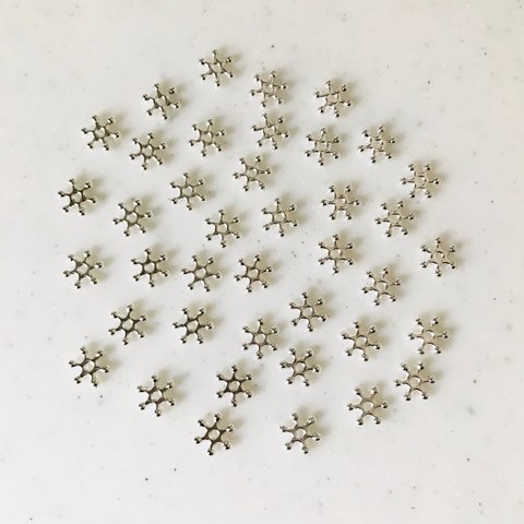 Silver Small Flower Parts