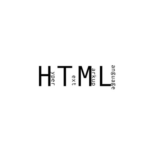 HTMLロゴ(縦)