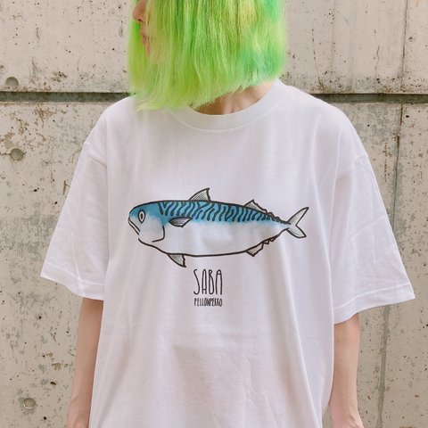 鯖Tシャツ　3色