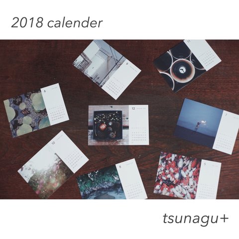 2018年  卓上カレンダー   tokushima