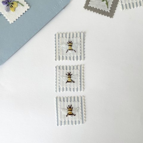 刺繍シール（セット）/蜂