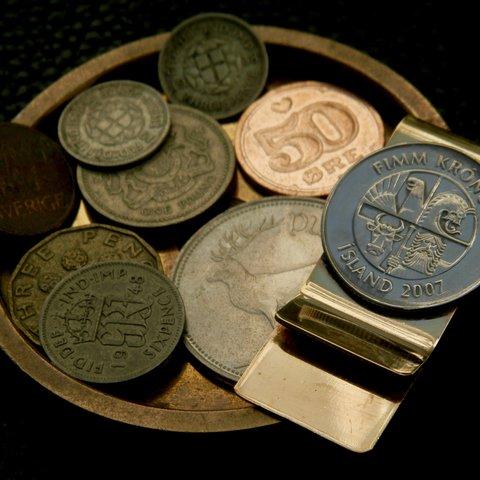 ＃M23 Island Coin Money Clip