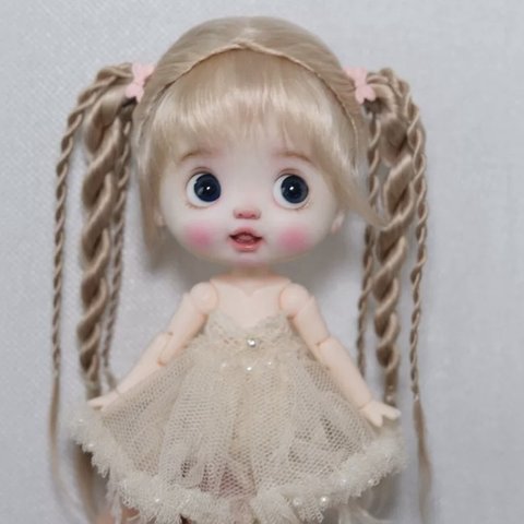 オビツ11ドール  ウィッグ　かわいいウィッグ　OB11ドールもヘアウィッグ