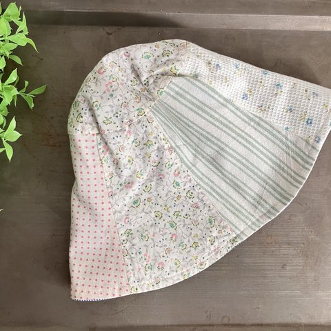 【sale】チューリップハット　52ｃｍ　リバーシブル⑦