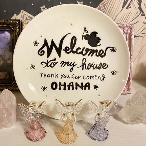 NEME入りWELCOME PLATE♡