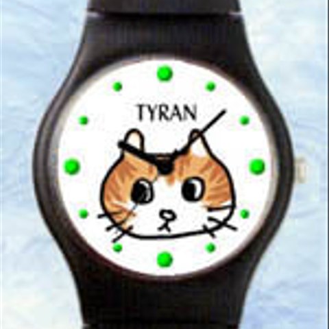 猫[CAT]-TYRAN腕時計-W1-TK　ドラ♪