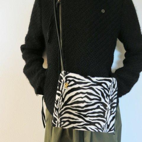 ファーポシェット　vintage art metal fur pochette <FP-Z1>