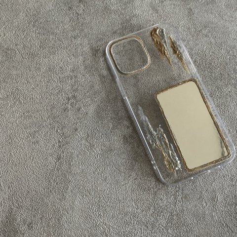 iPhone case"鏡と土壁"