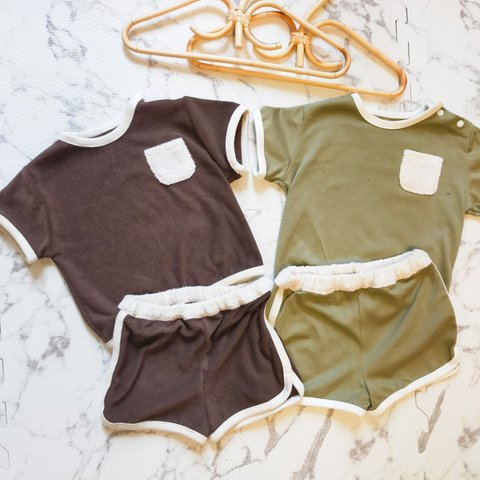 ベビー体操ふく オーガニックコットンライン
baby gym clothes