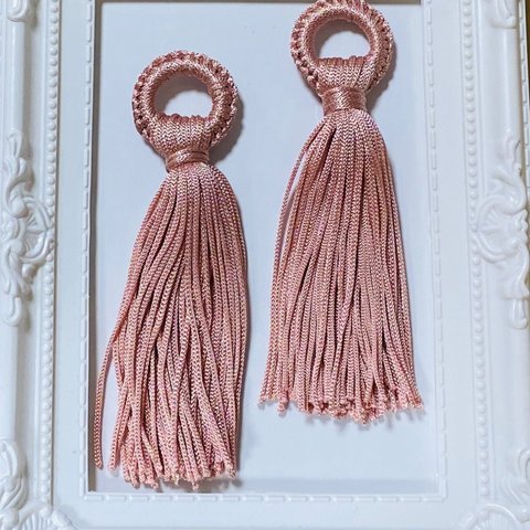 PINK RING HOOP TASSEL PARTS