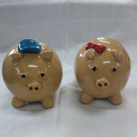 豚のポストカード立て🐷