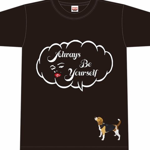 ☆送料無料☆ORIG.　Tシャツ　名言　犬