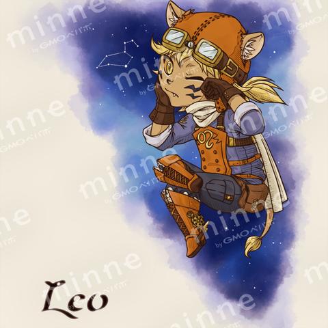 【獅子座】B5 size - Leo of Steam Zodiacs