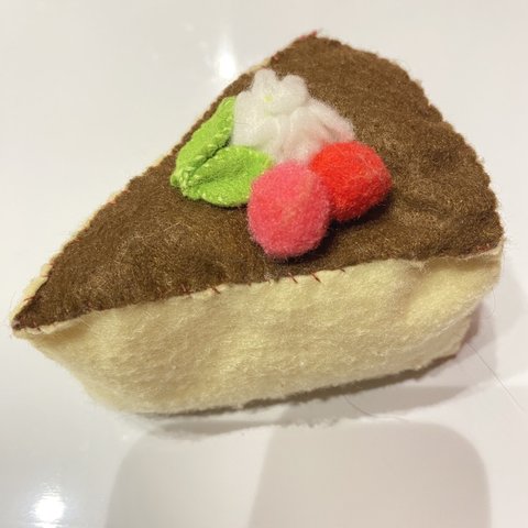 フェルトのチーズケーキ