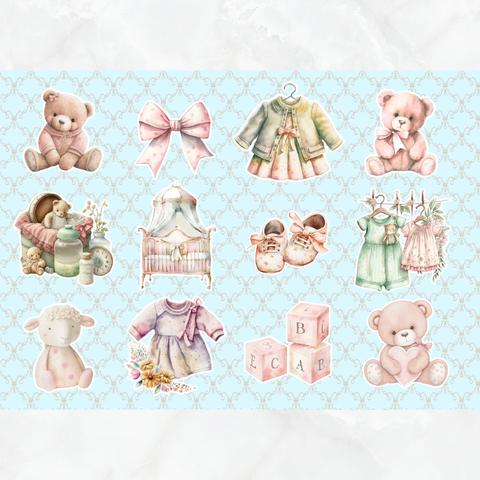 ♡新作♡10枚　Baby2コラージュシート