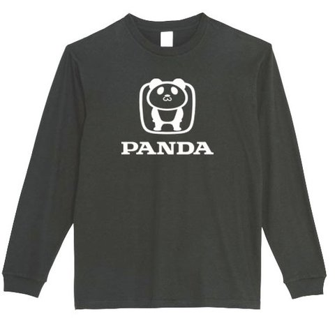 【パロディ/5.6ozロンT】Hパンダ ロングTシャツ 面白い おもしろ プレゼント 