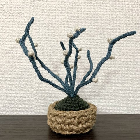 かぎ針編みの観葉植物＊02