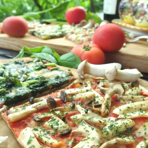 お祝いギフトにも❤️有機野菜の天然酵母ピザセット＜６枚＞