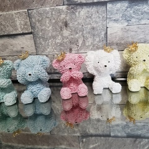 新入荷　聞かくま🐻　アロマストーン　テディベア　くま　オーダページ📄　ほのかな香りでリラックス✴かわいい見た目で癒されます❤