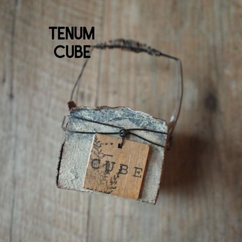 CUBE缶/tc148/リメイク缶/ブリキワイヤーカゴ