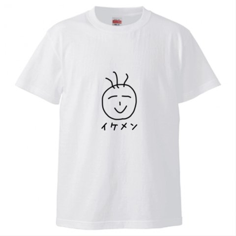 イケメンTシャツ メンズS・M・L・XLサイズ 白・グレー