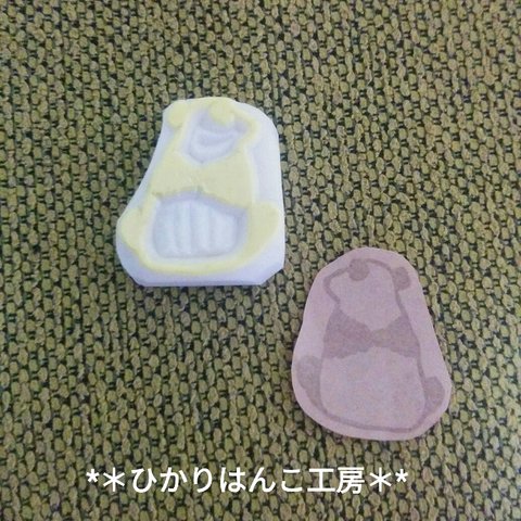 パンダはんこ②/消しゴムはんこ