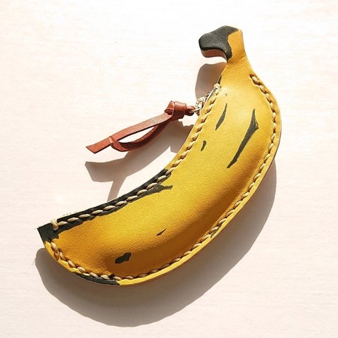 アート風バナナの小銭入れ