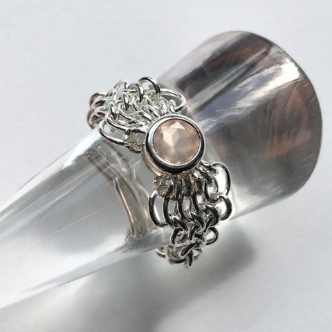 『 Lady butterfly ( flower ) 』Ring by SV925 