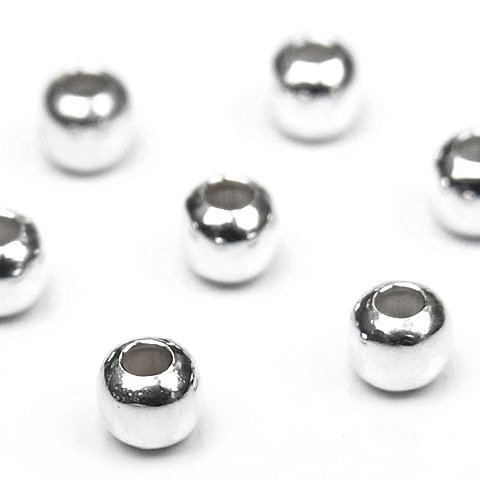 SILVER925 ビーズ 丸玉 2mm【10コ販売】(SV-BZ2