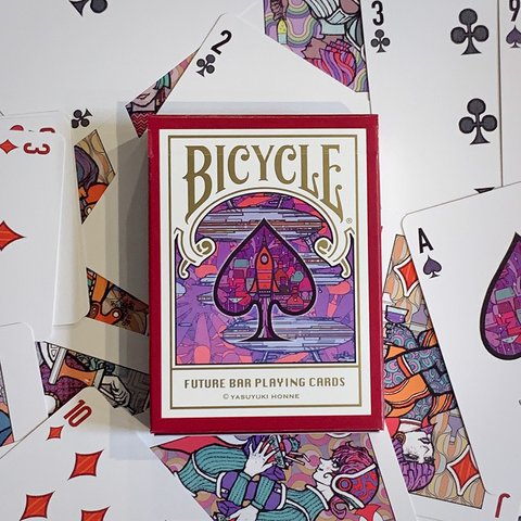 Bicycle Future Bar Playing Cards (カスタムバイスクル オリジナル トランプ )