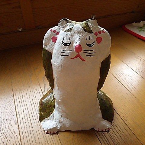 しくじり猫＜コンクリートオブジェ＞