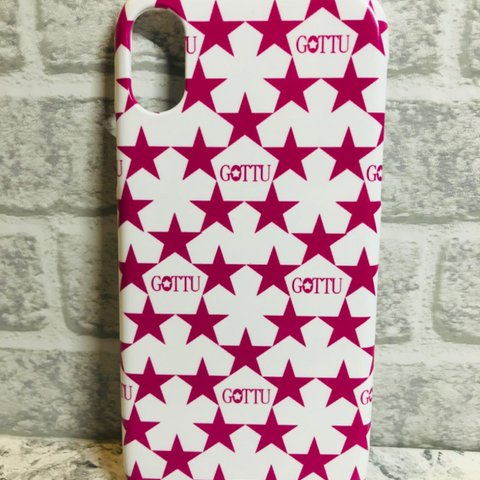 GOTTU iPhone case【Pink Stars】