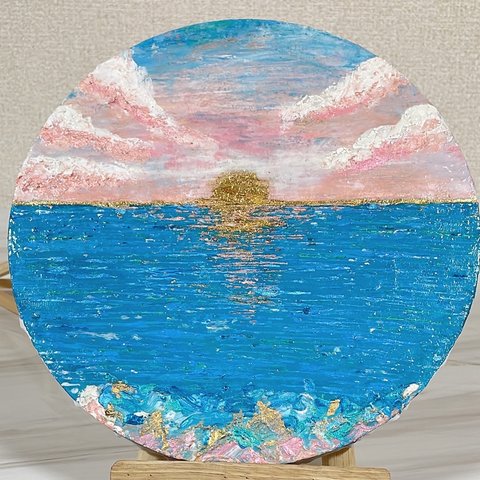 SEA（キャンバス　原画　アート）