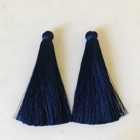 Navy Blue 70mm Long Tassel