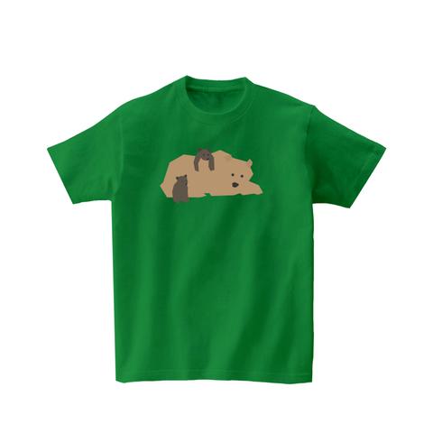 動物Tシャツ-ヒグマ（クマ）