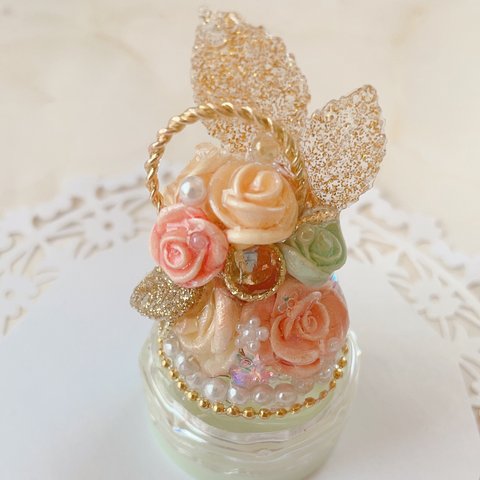 薔薇の小物入れ★ハンドメイド