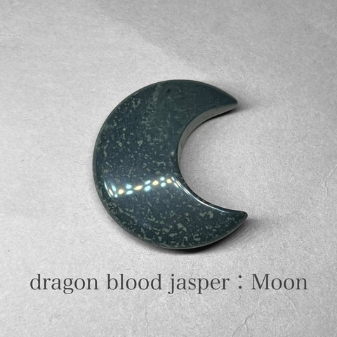 dragon blood jasper：moon / ドラゴンブラッドジャスパー：月