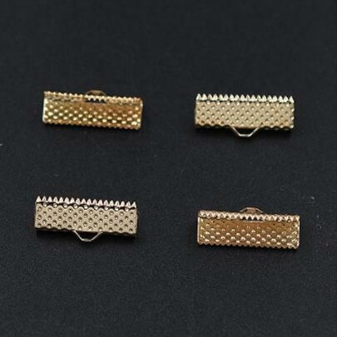 GM-066 300個 レース留め 20×8mm アクセサリーパーツ ゴールド 3×【100ヶ】