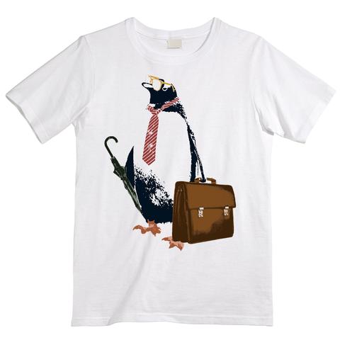 [Tシャツ] business penguin