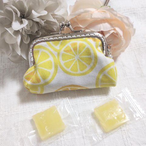 ミニミニがま口 レモン🍋 ②