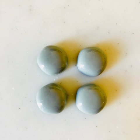 Grey Distorted 15mm Cabochons